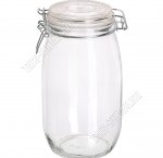 Банка с метал.клипсой 1,5л