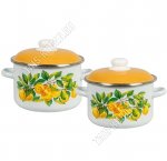 Грушевый сад Набор кастрюль 2шт (3,0/4,0л) 