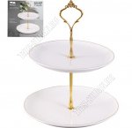 Элит Фруктовница 2х ярусная d15/20см, п/у (24) 