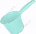 Ковш 1л св.бирюзов (d13 h11 Lруч.11см) (48) 