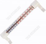 Термометр уличный окон, п/гвоздь (L23х3см) стекло,пласт.крепл,уп.блистер(100) 