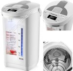 Термопот 5,5л 1450Вт LСD-диспл,белый (4)