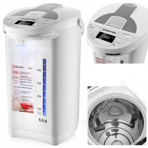 Термопот 5,5л 1450Вт LСD-диспл,белый (4) 