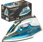 Утюг керамическая подошва 2600Вт ,пар 120г/мин,д/воды 450мл, синий (10)