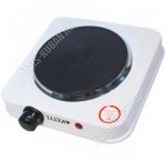 Плита эл. 1конф. Блин чугун. 1000Вт,d140мм,5реж t,белый 26х25см (12) 