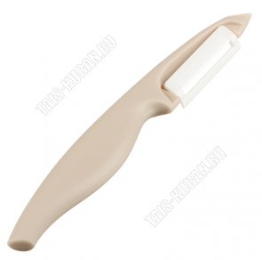 Овощечистка (продол) L19см,плавающ керамич лезв,цв.микс (6) 