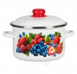 Малинка Кастрюля белый (цил) 3,0л (6) 