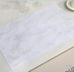 Ажурная салфетка, белый, прям (30х46см) 