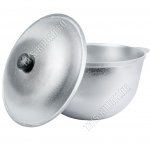 Казан конический. 15л d39 h20см с металлической крышкой (5)