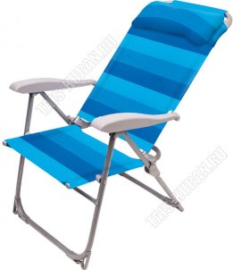 Кресло складное (75х59 h109см) Синее, НИКА 