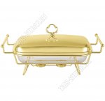 Мармит (стекло) прямоугольный 3,2л 40х20см (12)