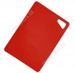 Доска раздел, подвес (24х17см) толщ.2мм,  красный (50) 