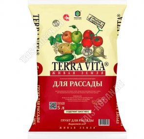 Грунт TERRA VITA  Для Рассады  5л (5) 