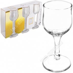 Рюмка н-р 3шт 55мл TULIPE h11см п/у (8) 