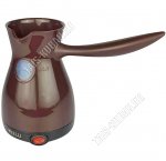 Кофеварка-турка электрическая 600мл 800Вт, шоколад (12) 