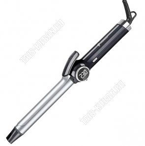 Эл.щипцы д/завивки локонов, керам. 60Вт d32мм, 13 t реж.,серебр/черный (24)