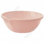 Миска, носик д/слива, персик 2л, круг.(d22 h9см) (25)