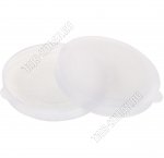 Крышка хоз.д/банок Н-Р 10шт,прозрачн (в сетке) (45) 