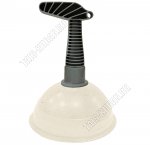 Вантуз резиновый (d13 h17см) бежевый (9) 