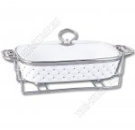 Мармит (керамика) 2,5л прямоугольный (36х25см h10см) 