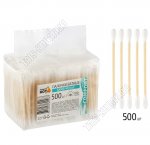 Ватные палочки (пакет) 500шт,бамбук (96)