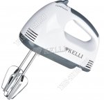 Миксер 200Вт 7скор,2насад.(взбив,замешиван) (подходит д/чаш) бел/сер (12)