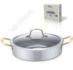 Allegro (нерж с а/п) Жаровня d28см,прям борт h7см (6)