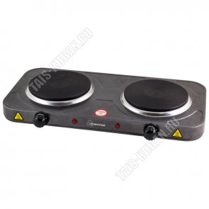 Плита эл. 2конф. Блин чугун. 2500Вт, d155/155мм,5 реж. t,черный 