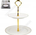 Престиж Фруктовница 2х ярусная d15/20см, п/у (12) 