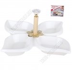 Менажница 4-х секц. 21х21см 