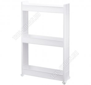 Этажерка 3-х яр (50х14 h75см) белый (6) 