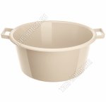 Таз кругл 13л, бежев (d40 h18см) (15) 