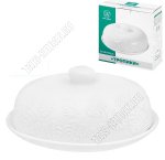 Тропики/Лист монстеры Блюдо для блинов d23см