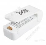 Запайщик пакетов ручной 3Вт,пластик,магнит для крепления на холодильник, предохранитель,питание 2*АА(200) 