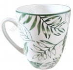 Tropico/Зеленые листья Кружка 340мл (6)