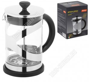 Френч-пресс (стекло+нерж) 