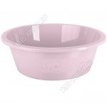 Таз кругл.  8,0л (d35 h10см) роз-беж (28)