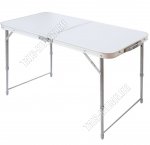 Стол складной (102х50см h44/61см) Металлик