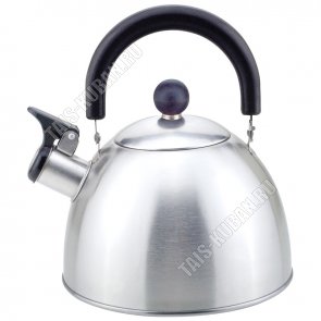 Чайник нерж ПРОМО 2,5л свисток (12) 