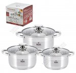 .НАБОР кастрюль 3шт 