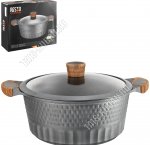 Capella Кастрюля 6,6л d28см,графит матовый (6)