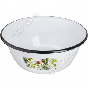 Свежая зелень Миска белый 1,5л (20) 