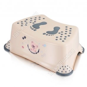 Подставка на ножках молочный (30х20 h13см) прорезин вставки, Эльф (12) 