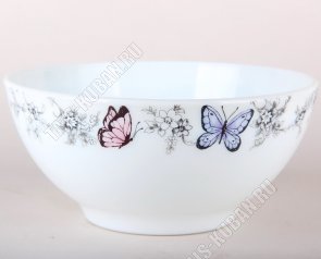 Амариллис/Бабочки Салатник d16см 750мл 