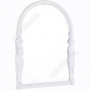Зеркало Вива эллада ф.арка (43х58см) женс.статуи,бел.(5) 