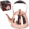 Чайник нерж 1,0л +ситечко, медный (12) 