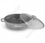 Black Granite Сотейник черный 5,0л d28 h7см (6)
