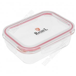 Контейнер д/продуктов,прямоугольный 0,64л 17х13 h5,5см (12) 