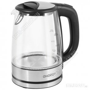 Чайник стекло 1,7л 2200Вт диск,подсвет,автооткл,защ.от перегр. (6) 