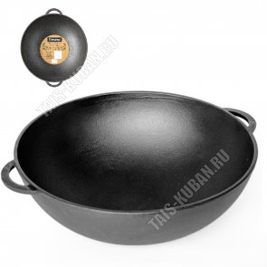Сковорода-ВОК 4,0л d28см с двумя ручками (2) 